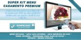 Kit Menu Casamento Premium